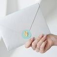 thumbnail image 4 of 1 Pack 500Pcs Envelope Tab Sealer 1 Pack 500Pcs Decoration Stickers Sealing Label Stickers 1Inch Lovely for Cat Stickers, 4 of 4