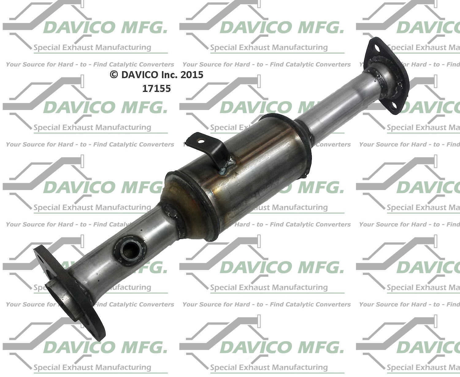 Davico Mfg 17155 Direct-Fit Catalytic Converter