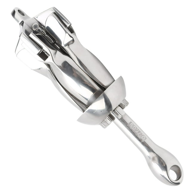 Anchor, Folding Stainless Steel Convenient Grapnel, for Replacing General Purpose Marine Professional Use