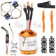thumbnail image 1 of Motor Esc Servo Fugacal hélice cuerpo semitransparente bajo ruido RC avión modelo juguetes Control remoto, 1 of 8