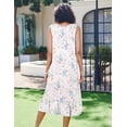 thumbnail image 5 of Ekouaer Women's Nightgowns Long Sleeveless Night gown with Pockets Soft Ladies Nightdress Lace Trim Victorian Sleepwear Vintage Old Fashioned Gown, 5 of 6