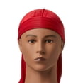thumbnail image 3 of Durag Rojo de Red by Kiss Bow Wow Power Wave Velvet Luxe, 3 of 7
