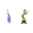 thumbnail image 1 of Figura de Decoración Moderna Chica Linda Ornamento Estatua de Caballo Escultura de Resina Adecuada para Oficina Estantería Dormitorio Regalo, 1 of 8