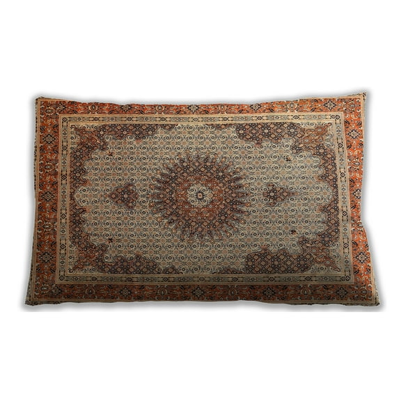 Ahgly Company Indoor Rectangular Traditional Lumbar Throw Pillow, 13 inch by 19 inch