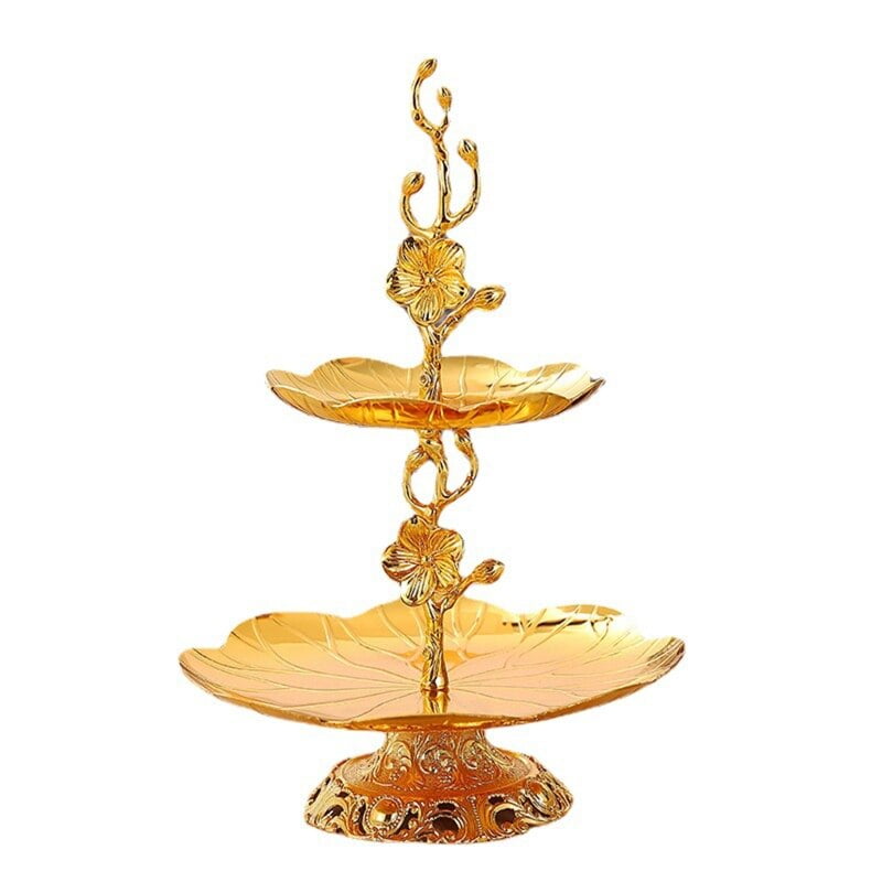 UMMH Dessert Pastry Stand For Creative Fruit Plates Double Layer ummh-dessert-pastry-stand-for-creative-fruit-plates-double-layer