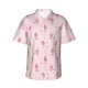 thumbnail image 1 of Fotbe Poodle Dog Camisa Hawaiana para Hombre Unisex – Camisa Casual de Verano con Botones de Manga Corta de Algodón y Lino,X-Large, 1 of 7