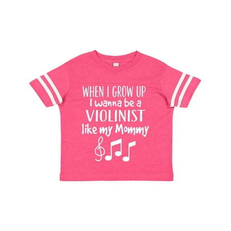 

Inktastic Future Violinist Like Mommy Gift Toddler Boy or Toddler Girl T-Shirt