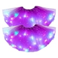 thumbnail image 3 of Tanhomme 2PC Tutu Skirt,Adult Tutus,Lightweight,Tutu,Thanksgiving 2PC Tutu Skirt Carnival Women's Tulle Skirt Tutu Skirt With Lights Mini Skirt Stretchy Tutu Skirt Adult Ballet Skirt Tulle Skirt, 3 of 3