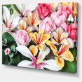 thumbnail image 2 of Beautiful Sugar Flower Decoration - Flower Artwork on Canvas, 2 of 4