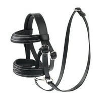 LeMieux Toy Pony Bridle - Black Leather - Suitable for Ages 8 Years  