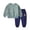 Green#9527, variant on BOOMNY Children Boys Outfit Sets 2 Peice Graphic Long Sleeve Sweatshirts Pants Outfits for Kids Comfy Clothing Set