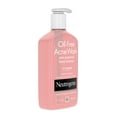Neutrogena OilFree Pink Grapefruit Acne Facial Cleanser, 9.1 fl. oz