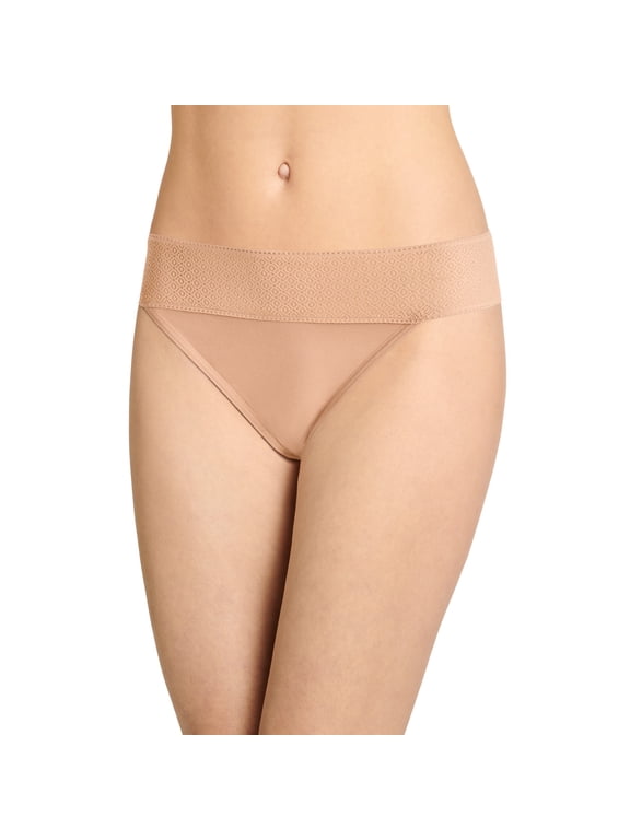 Women's Soft Touch Lace Modal Thong