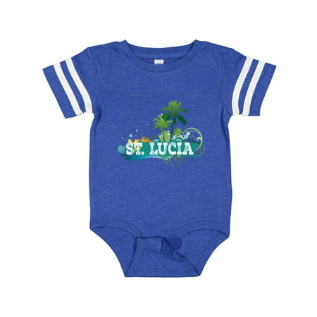 

Inktastic St Lucia Vacation Cruise Trip Gift Baby Boy or Baby Girl Bodysuit