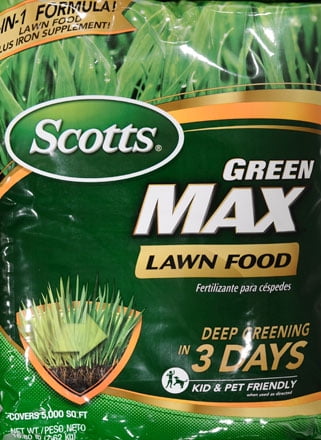 Scotts Green Max Lawn Food- Florida, Lawn Food, 15.15 lbs., 5,000 sq. ft.