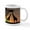 White, variant on CafePress - Giraffes In The Sunset Mugs - 11 oz Ceramic Mug - Novelty Coffee Tea Cup