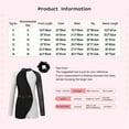 thumbnail image 3 of YONGHS Kids Girls Ballet Leotards with Hair Scrunchie Gymnastics Unitard Activewear Tumbling Dance Outfits Hot Pink 6, 3 of 3