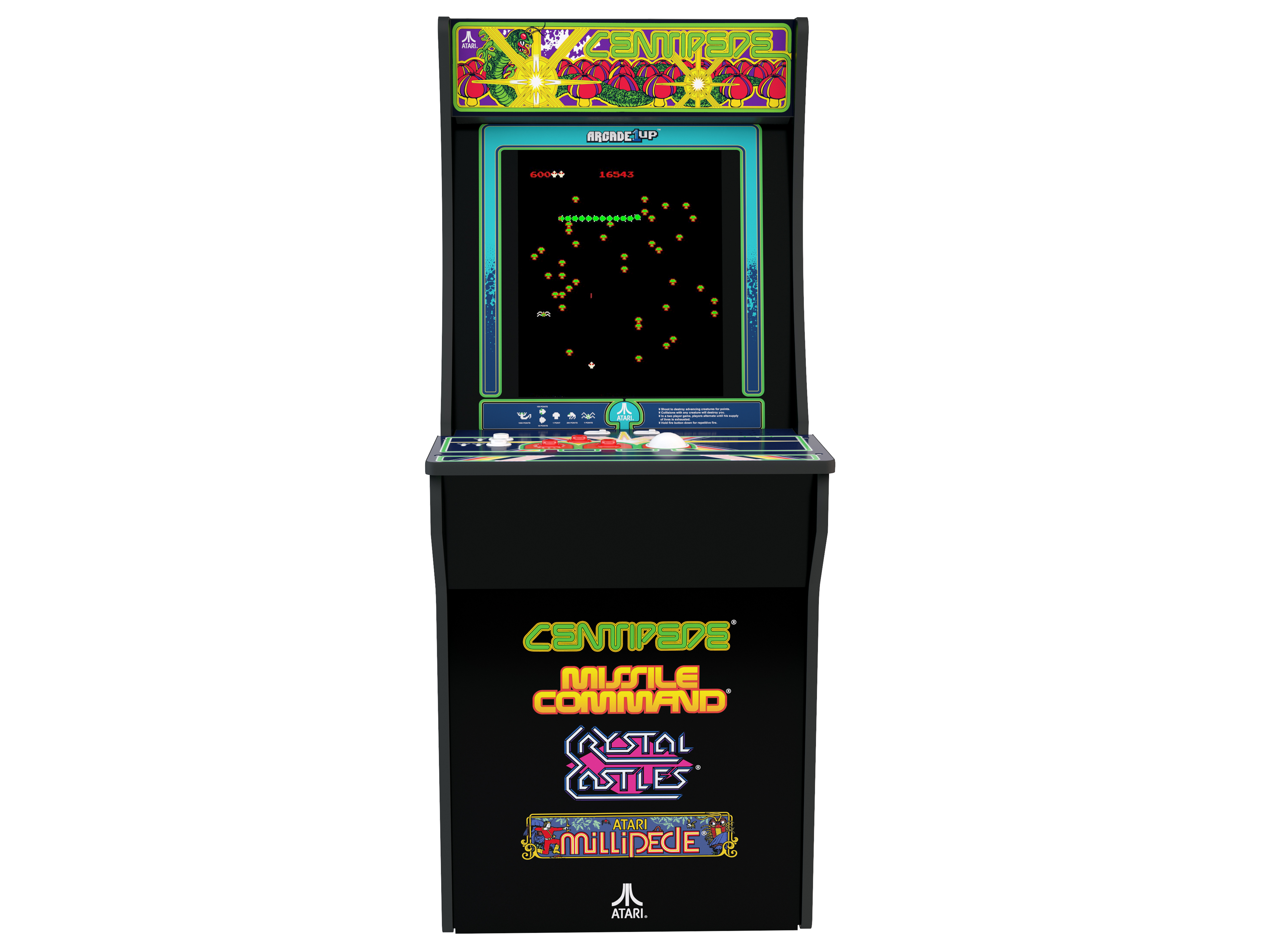 Arcade1Up Centipede Arcade without Riser, 4ft - image 5 of 7