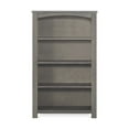thumbnail image 3 of Child Craft Harmony 4-Shelf 50" Bookcase for Nursery or Bedroom, Adjustable Shelves, Dapper Gray, 3 of 5