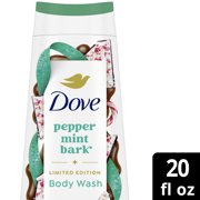 Dove Limited Edition Holiday Treats Body Wash Peppermint Bark, 20 fl oz
