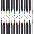 thumbnail image 1 of Watercolour Paint Brush Marker Pens Set 24 pcs Watercolour Brush Pen with two Refillable Water Pen Water Based, 1 of 3