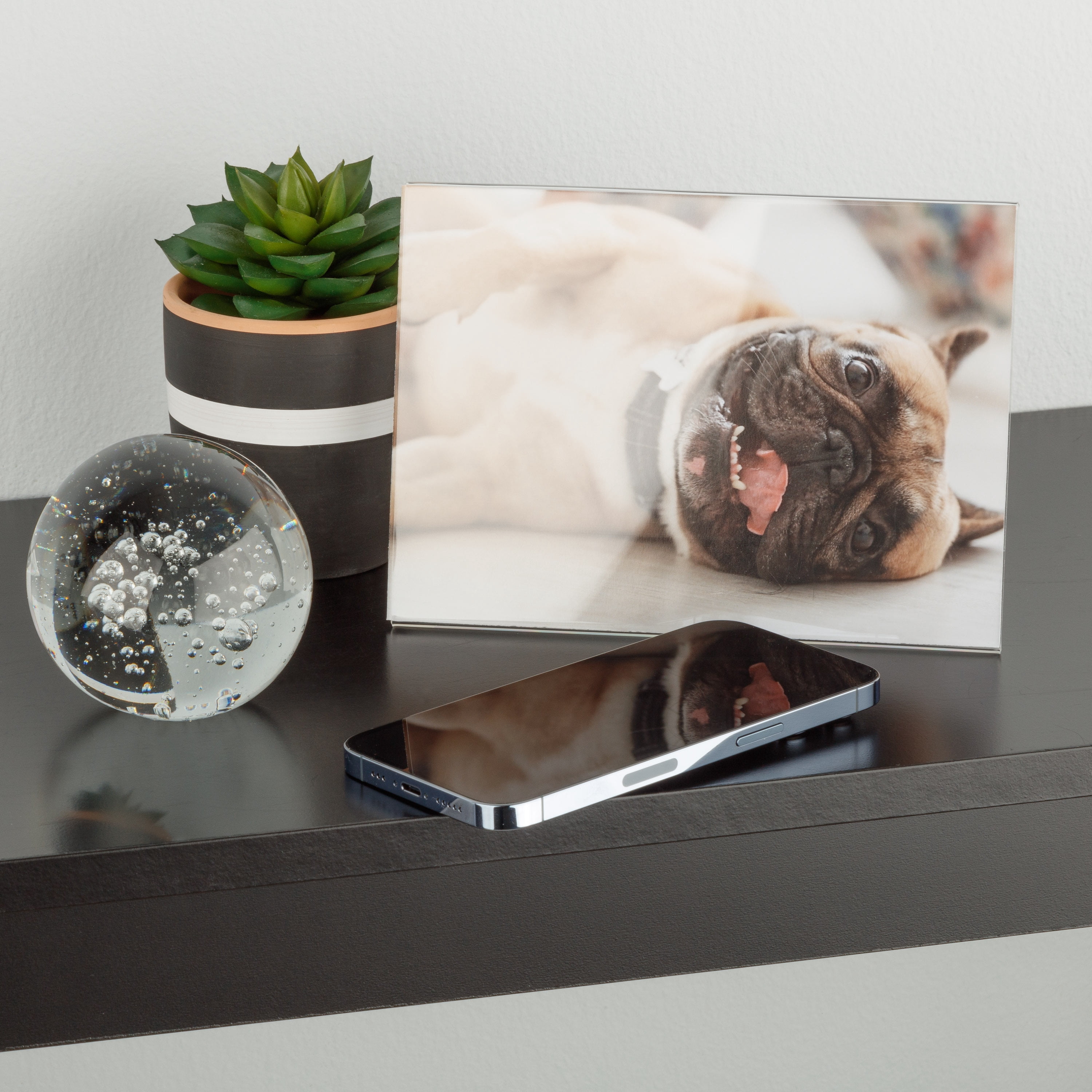 Mainstays 5" x 7" Clear Acrylic Self Standing Tabletop Picture Frame