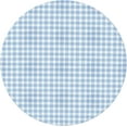thumbnail image 3 of Round Fitted Tablecloth 44 Inch, Blue White Gingham Fitted Round Table Cloth Fitted Table Cloth Soft Table Cloth Tablecloth Protector for Party, Wedding, Cocktail, Banquet, Festival, 3 of 8