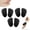 3Pairs Black#001, variant on Metatarsal Pads Women, 2026 Upgraded Breathable Shoe Inserts, Ball of Foot Cushions for Pain Relief, Comfort Non-Slip Foot Pads(5Pairs)