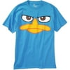 Disney - Men's Phineas and Ferb Agent P Big Face Tee