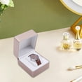 thumbnail image 1 of Vaidha Frosted Round Corner Watch Box Display Box Senior Watch Packaging Box Gift Storage Box, 1 of 6