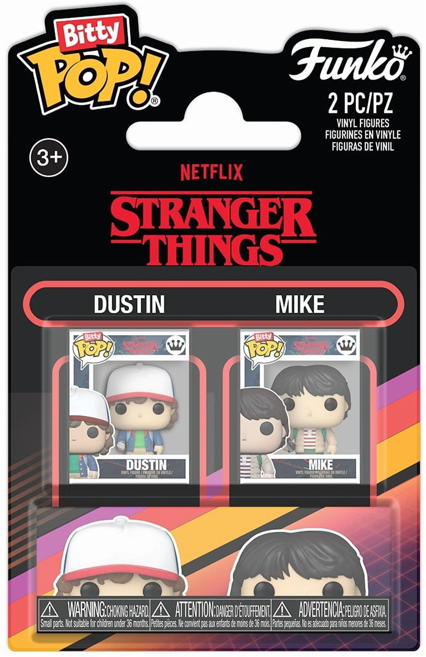 Funko Stranger Things POP! 8-Bit Eleven, Mike, Dustin & Lucas