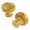 Brushed Golden Brass, variant on Hickory Hardware H077849BGB-10B 1.25 in. Piper Cabinet Knob, Brushed Golden Brass - Pack of 10