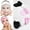 Black,Withe,Pink, variant on 3Pack Spa Facial Headband Makeup Hair Band Breathable And Soft Sport Headband Adjustable Towel For Face Washing, Shower,Makeup, Yoga