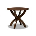 thumbnail image 4 of Baxton Studio Anila Modern and Contemporary Walnut Brown Finished Wood 5-Piece Dining Set, 4 of 7