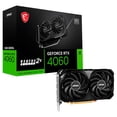 thumbnail image 1 of Tarjeta de Video MSI GeForce RTX 4060 VENTUS 2X BLACK 8G OC GDDR6 negro, 1 of 5
