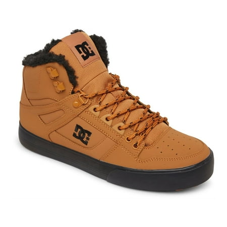 

DC Men s Pure High-Top Winter Shoes - Wheat/Black - 7