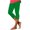 Green, variant on Chbgutlmr Capri Pants for Women Elastic Waisted Cropped Cutout Athletic Yoga Pants Summer Workout Leggings