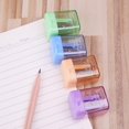 thumbnail image 2 of Xianyou-1 Pce Taille-Crayon à Main, Mini Taille-Crayon Manuel Portable, Taille-Crayon pour Étudiant Bureau Papeterie Taille-Crayon Fournitures d'Écriture et de Correction (Couleur Aléatoire), 2 of 4