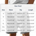 thumbnail image 2 of ctdiral Mens Corduroy Shorts Casual Loose Fit Lightweight Short Pants Elastic Waist Button Zipper Lounge Shorts Summer Beach Shorts with Pockets, 2 of 5