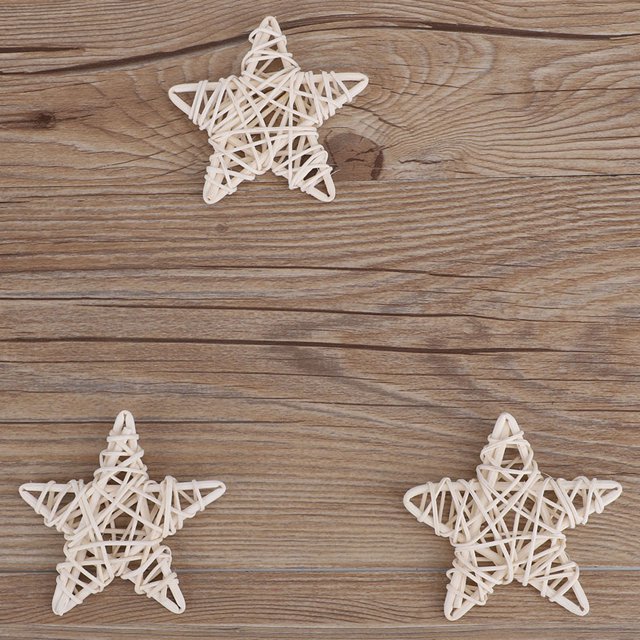Decoración de fiesta, 6 piezas de manualidades de bricolaje Decoración navideña natural Manualidades de bricolaje Rendimiento comprobado