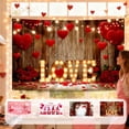 thumbnail image 7 of Moocorvic Valentines Backdrop for Photography, 5.9x3.6 FT Love Heart Print Background Party Decorations Props, 7 of 7