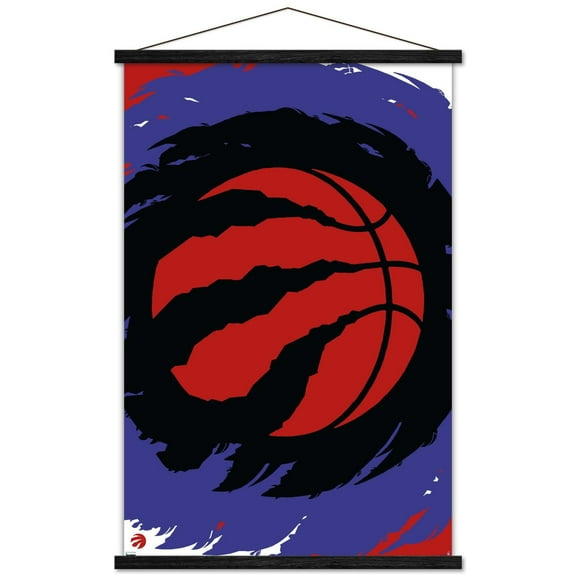 Toronto Raptors 24'' x 35'' Logo Framed Hanging Poster