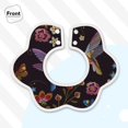 thumbnail image 3 of Bingfone Humming Bird Soft Bibs For Baby Boy Girl 360 Rotate Petal Absorbent Bibs Washable For Drooling Teething, 3 of 9