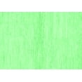 thumbnail image 1 of Ahgly Company Indoor Rectangle Solid Emerald Green Modern Area Rugs, 5' x 7', 1 of 4