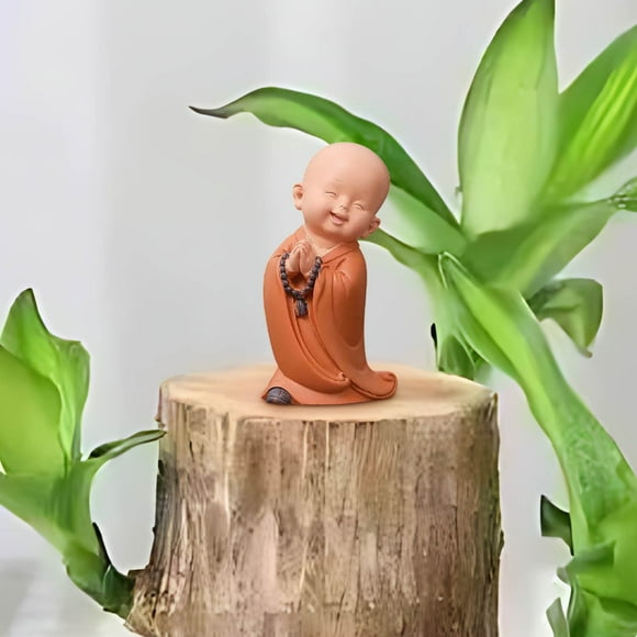 Small Decoration Zen Monk Home Decoration Living Room Tea Table Doll Doll Cure Department Decompression