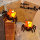 thumbnail image 3 of Paquete de 12 Velas de Té con Forma de Araña para Halloween, Velas LED Sin Llama Que Funcionan con Pilas para Decoración de Mesas de Fiesta., 3 of 5
