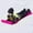 Pink, variant on Versatile Winter Sports All Season Sledding Board for Sand and Ice with Durable Aluminum Design and Foldable Telescopic Height Adaptability