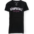 thumbnail image 1 of Camiseta gráfica Aeropostale Mujer Aero Ny Negro Mediana, 1 of 2