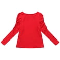thumbnail image 2 of Richie House Girls' Sweet T-shirt with Mushroom Print RH0765, 2 of 2