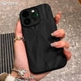 thumbnail image 2 of Funda de silicona suave para iPhone, carcasa de TPU a prueba de golpes, de lujo, mate, antiarrugas, Simple, para iPhone 15, 14, 13, 12, 11 Pro, X, XR, XS Max, 7, 8 Plus, SE, 2 of 5